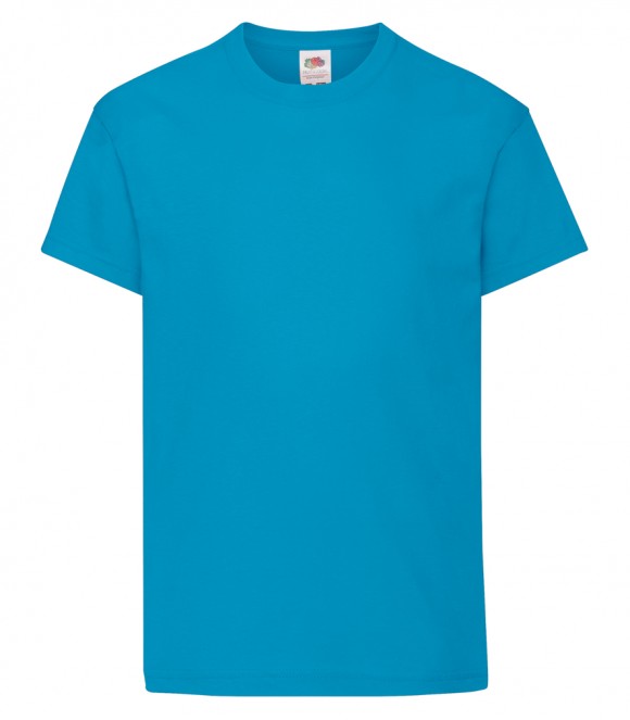Child Size Azure Blue T-Shirt